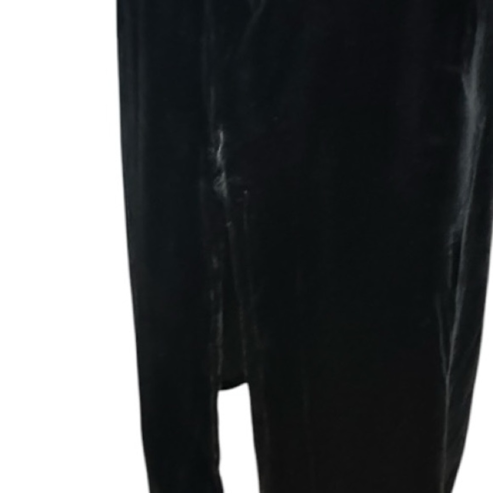 vintage Samir Black Velvet Rainbow Sparkle One-Shoulder Dress 70’s 80’s 9 10 8 7 - Picture 7 of 8